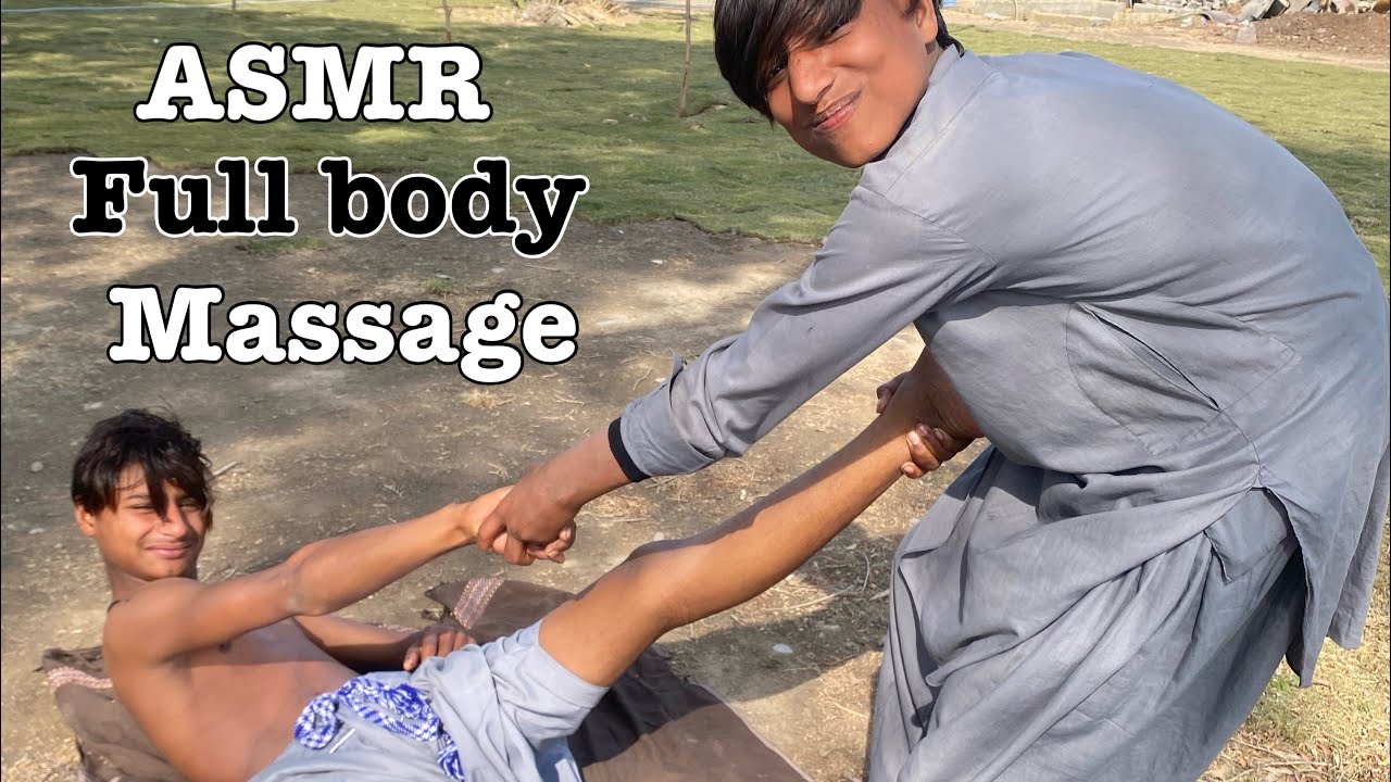 ASMR full body massage