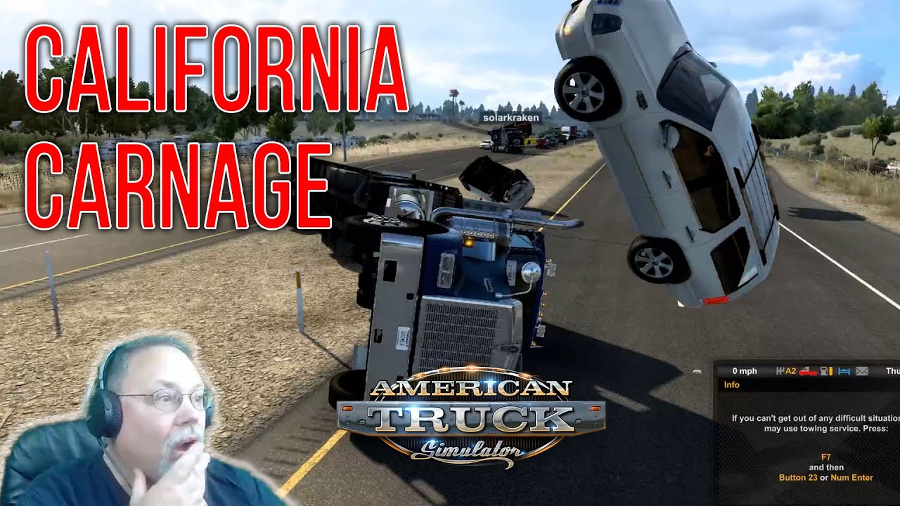 California Carnage in American Truck Simulator Version 1.44