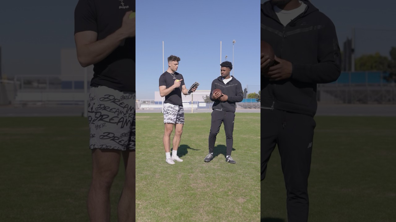 Punt, Pass, Kick Field Goal (Ankle Weight Tennis Ball Edition)