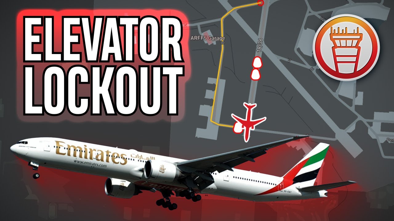 FLIGHT CONTROL failure triggers diversion for Emirates 777 [ATC audio]