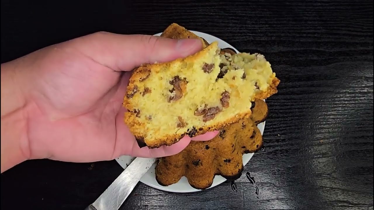 Вкуснейший кекс ! Всего несколько ингредиентов ! Быстрый и простой рецепт!