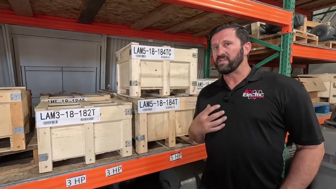 Josh Iris, President of Ace Electric Motor & Pump Co talks about WWE Inventory