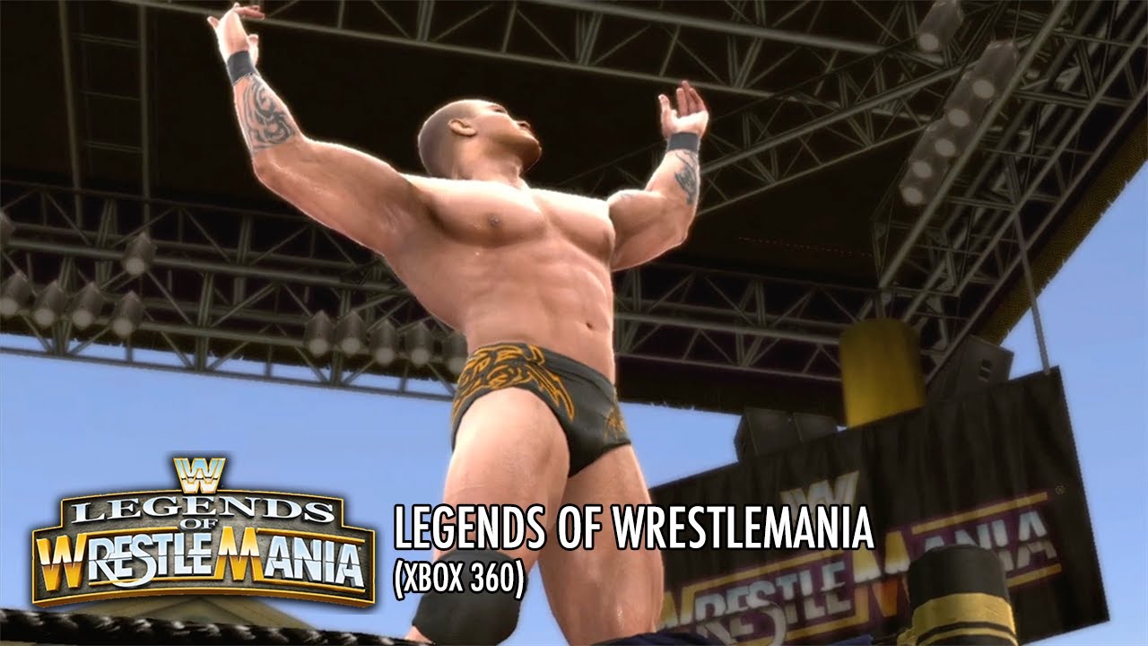 WWE LEGENDS OF WRESTLEMAINA: CM PUNK VS RANDY ORTON (XBOX 360)