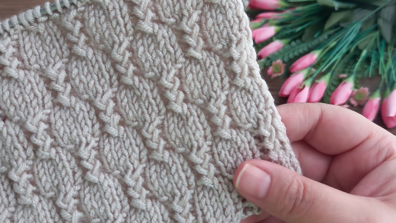 ✅️🍀Çok Güzel Ve Çabuk İlerleyen Yelek Modeli ✅️🍀İki Şiş Örgü Modeli ✅️🍀knitting pattern