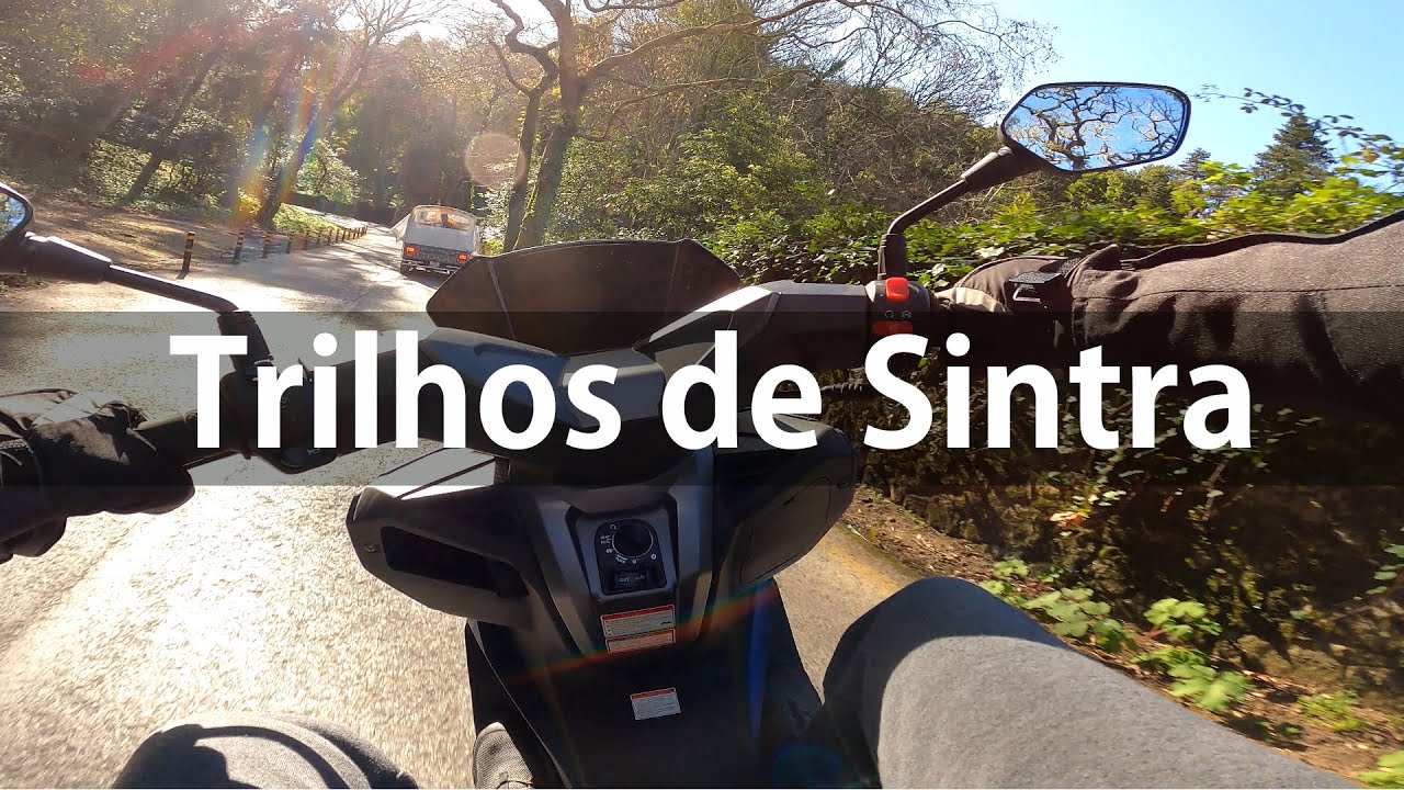 Curvas na Keeway Vieste 125 Pelos Trilhos De Sintra | Serra de Sintra [4K]