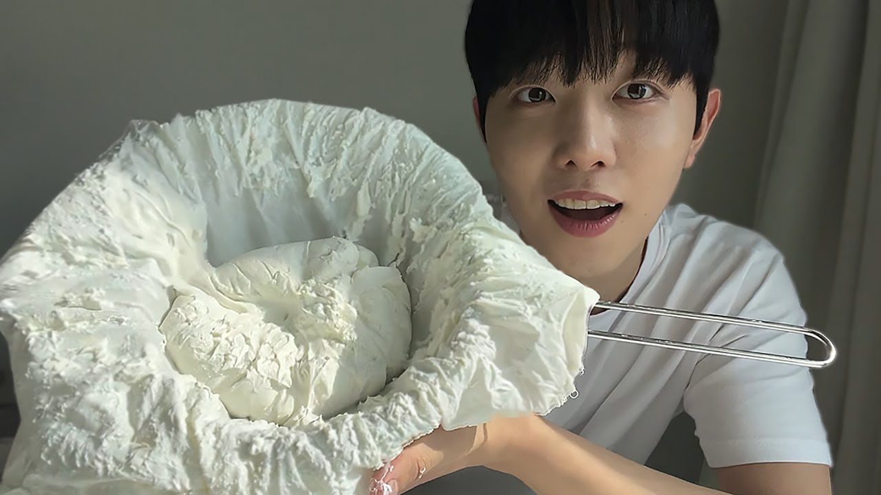 3일만에 만든 그릭요거트 뿌링클가루 뿌려먹었더니ㅋㅋㅋ