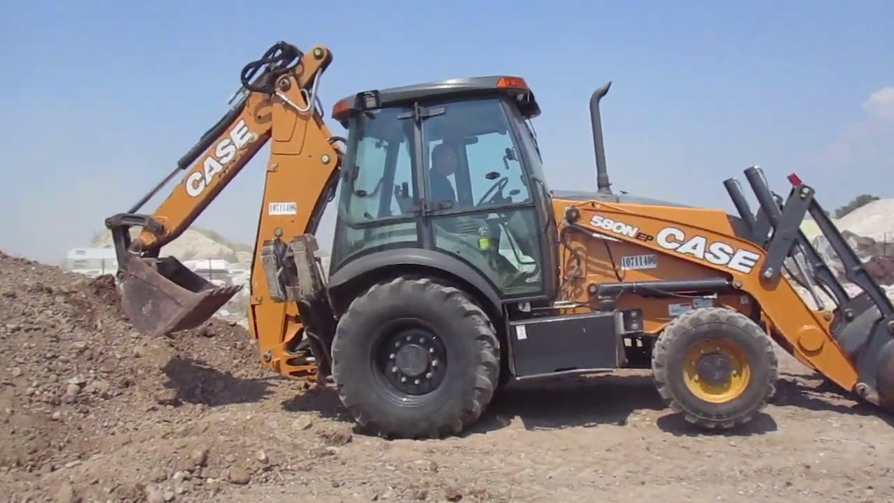 2018 Case 580N EP stock 11274 Demonstration video