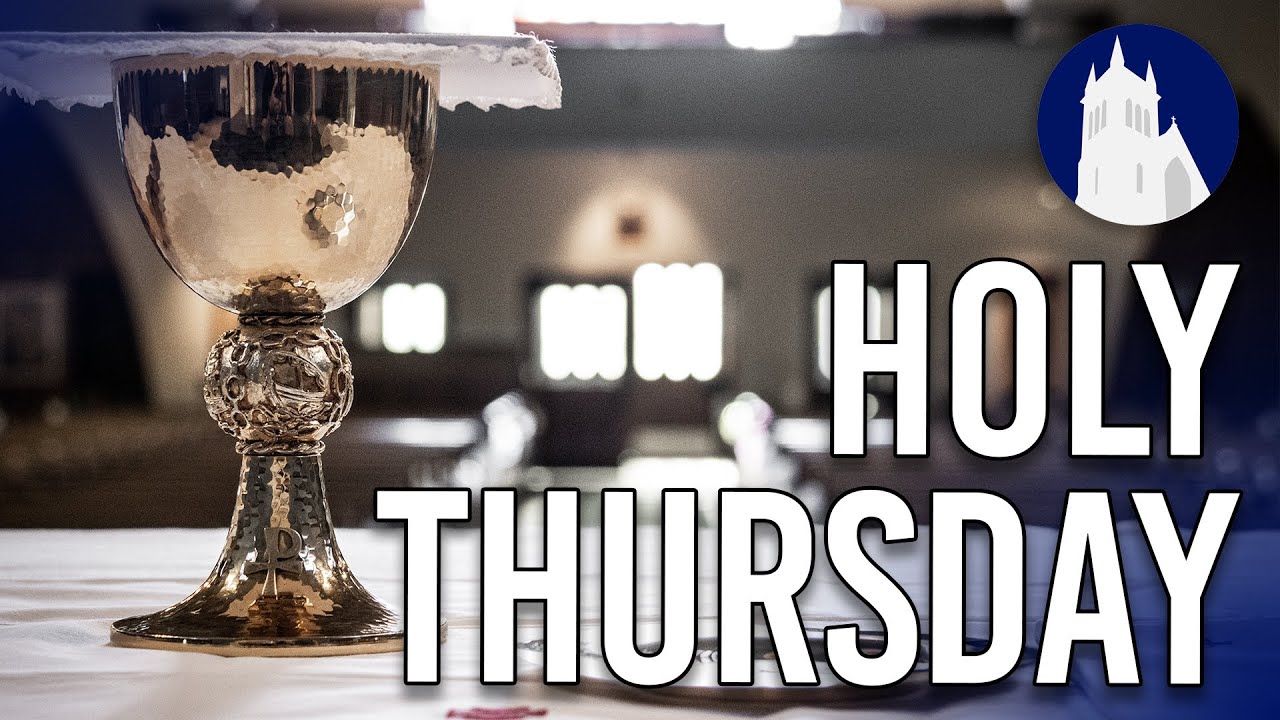 Holy Thursday Mass LIVE at St. Mary’s | April 17, 2025
