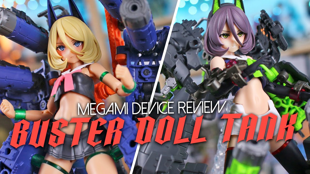 Megami Device Buster Doll Tank + Midnight Fang Ver. - Kotobukiya UNBOXING & Review!