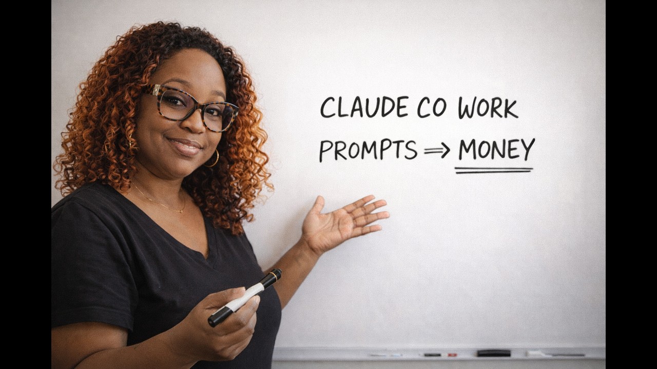 Claude Co Work Tutorial: Watch Me Run My Prompt To Create A Presentation in Minutes