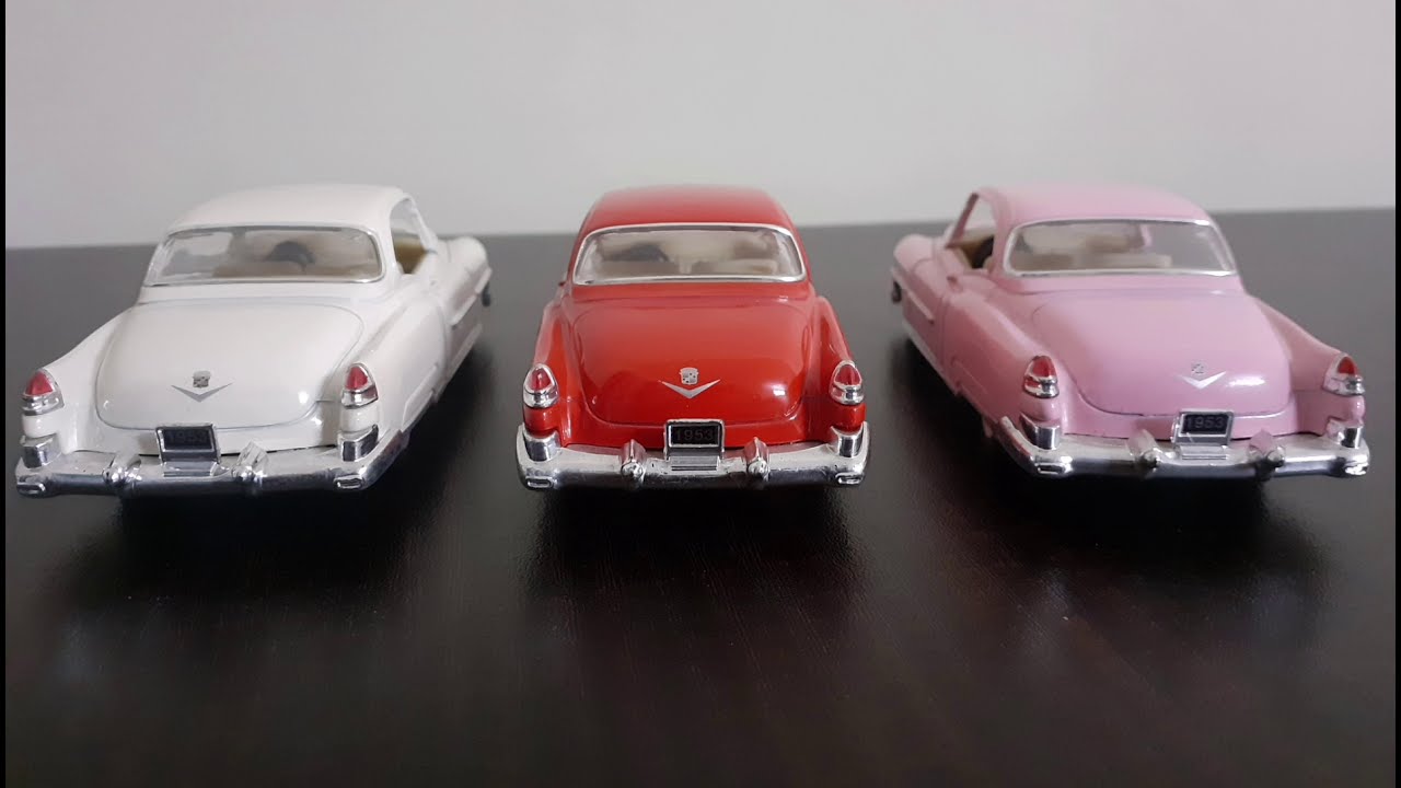 Cadillac 1955 Vintage model 1:36 Kinsmart Diecast review