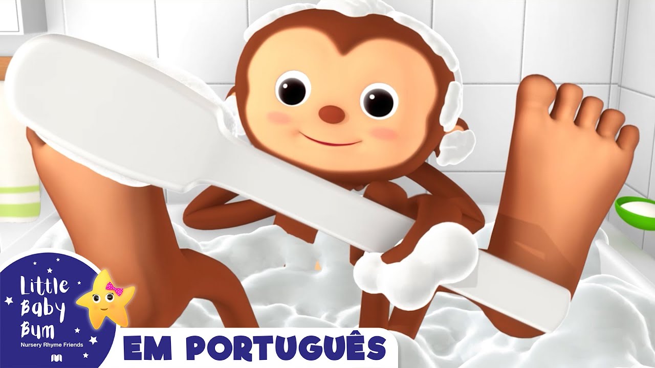 Can&ccedil;&atilde;o do Banho | Can&ccedil;&otilde;es infantis | Desenhos Animados | Little Baby Bum