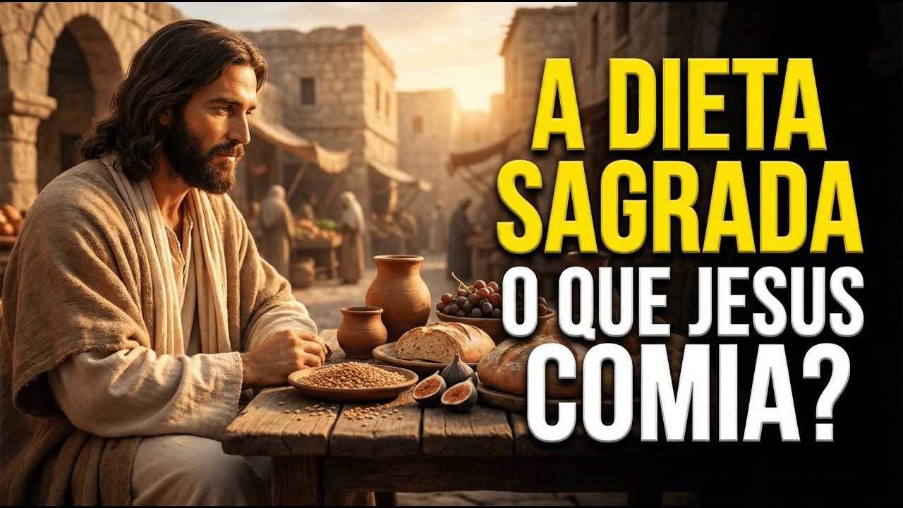 A Dieta Sagrada: Como REALMENTE era a comida de Jesus