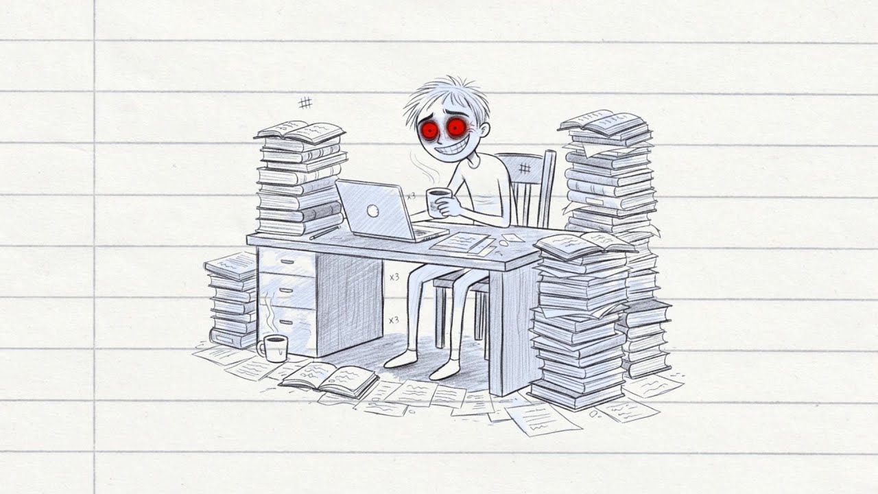 السهر = تعب بلا نتيجة (قصة أحمد وسارة)