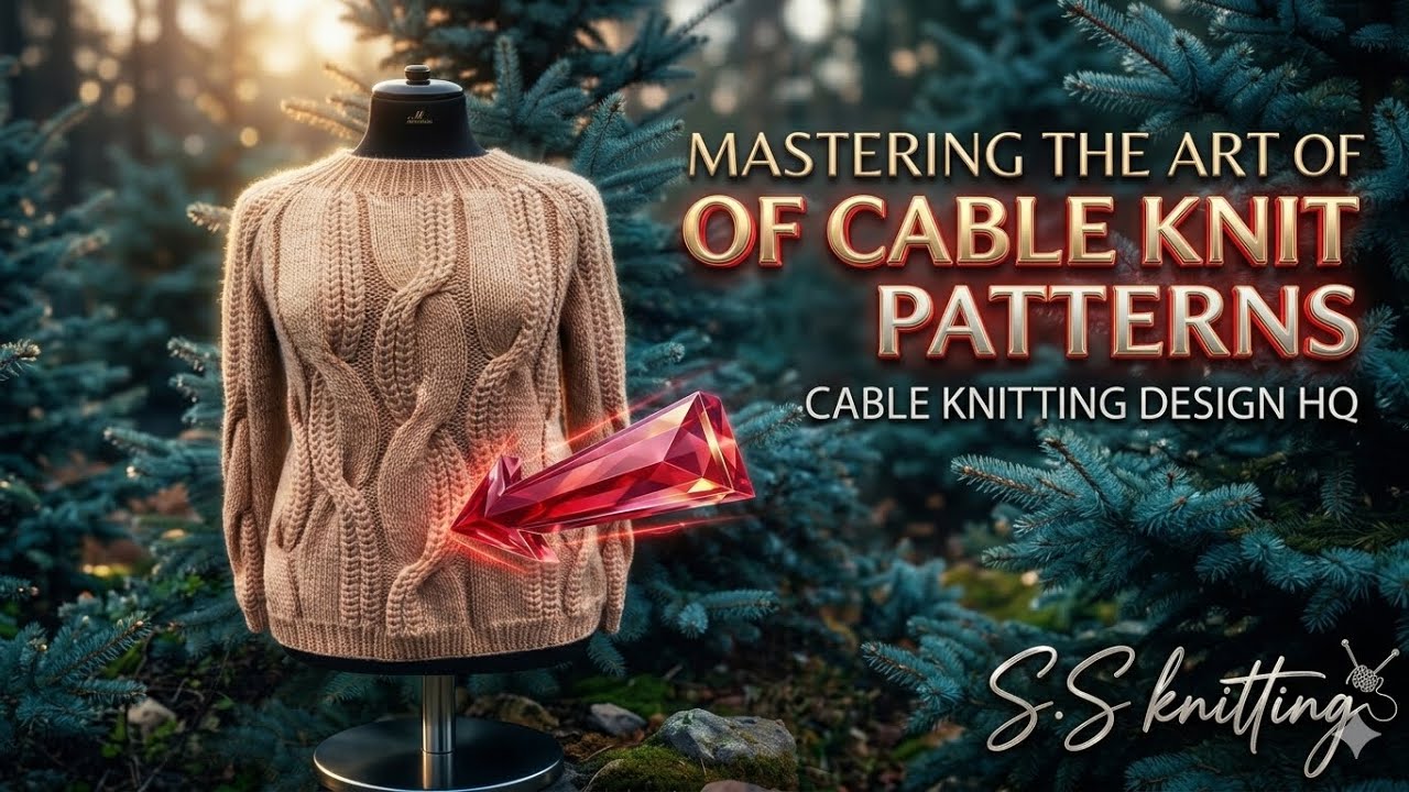 cable ka design Kaise banaye hqpds #how_to_make_cable_knitting