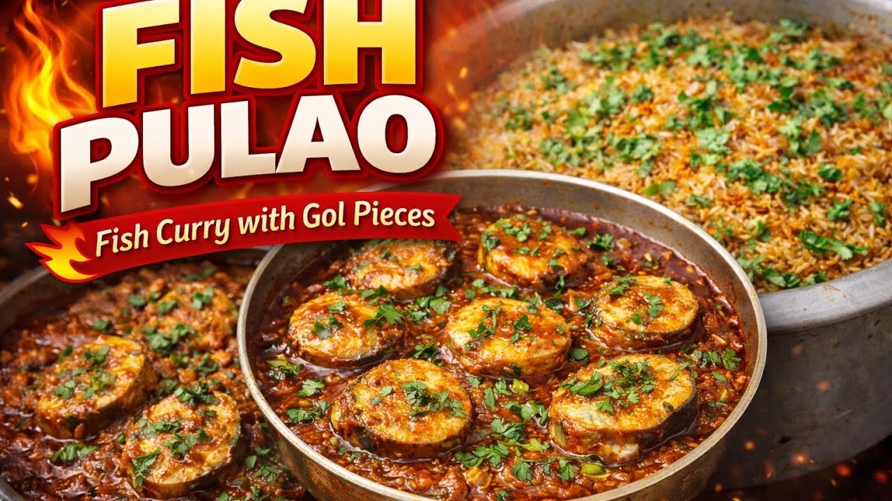 Tasty & Easy fish pulao ek baar banao baar baar khao