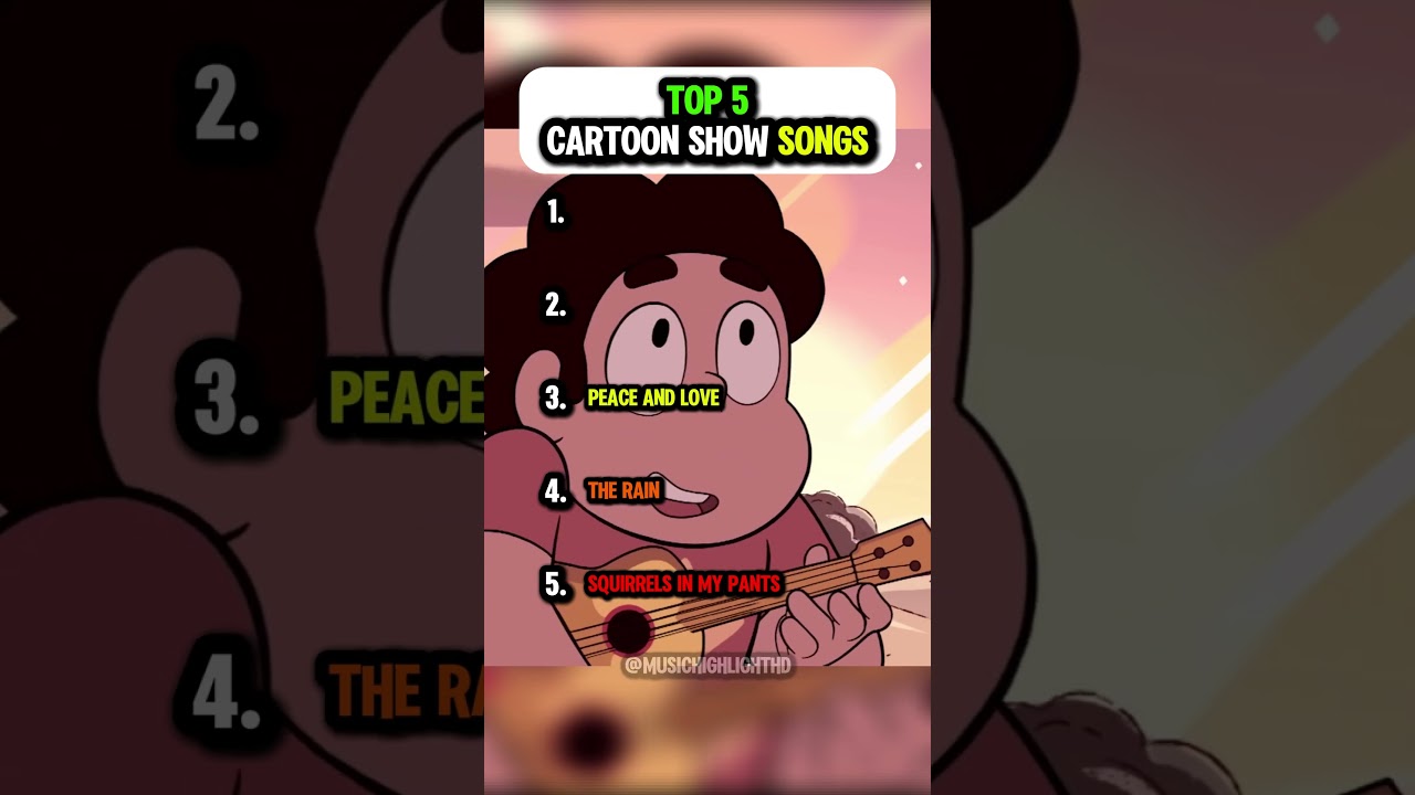 Top 5 Cartoon Show Songs