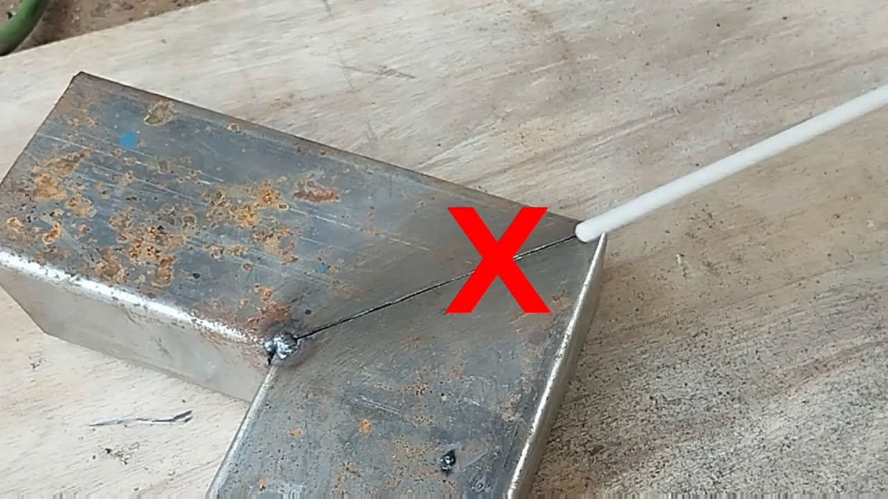 a quick and easy way to cut and weld 90 ° thin 0.8 mm iron