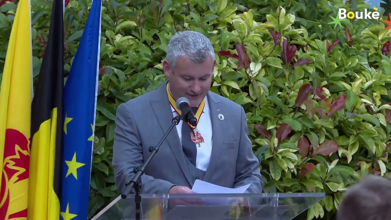 🎉 Hommage vibrant à François Bovesse pour l’ouverture des Fêtes de Wallonie 🎉