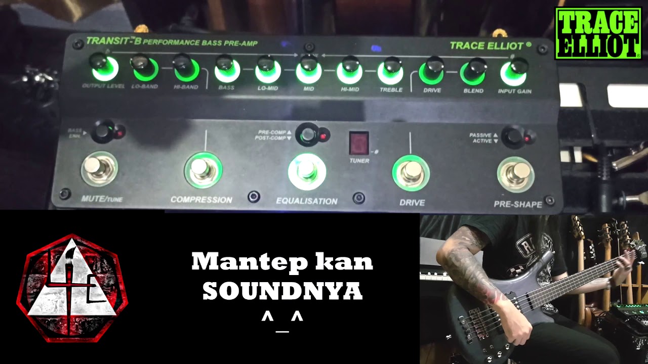 Trace Elliot Transit B - Demo and Review of Sounds and Features By Lie Andi