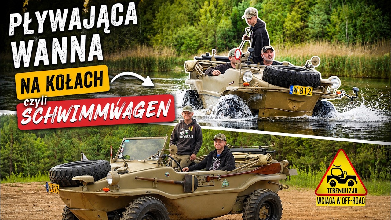 Pływająca wanna na kołach czyli Schwimmwagen