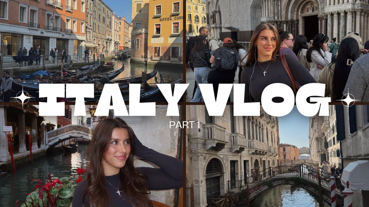ITALY part 1: Venice, Bologna, & Florence