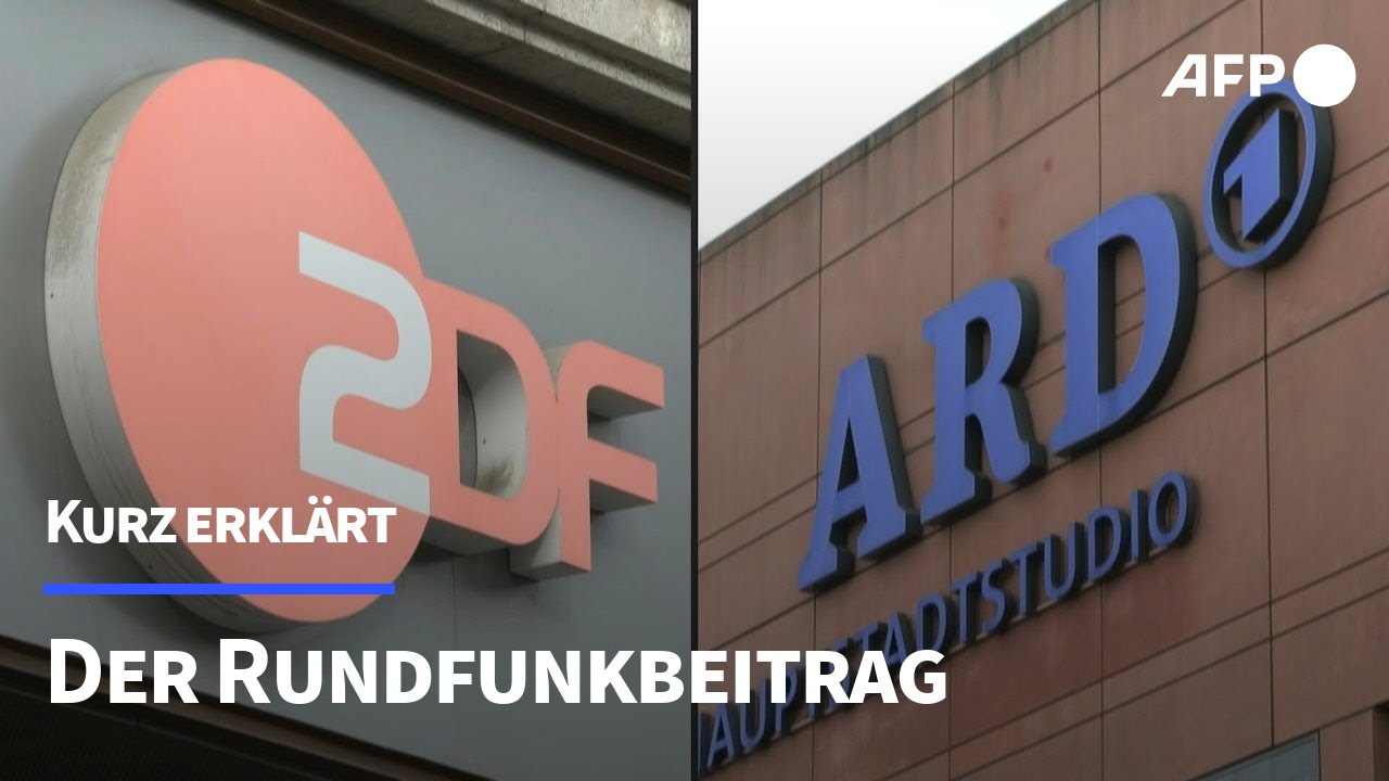 Kurz erklärt: So funktioniert der Rundfunkbeitrag | AFP
