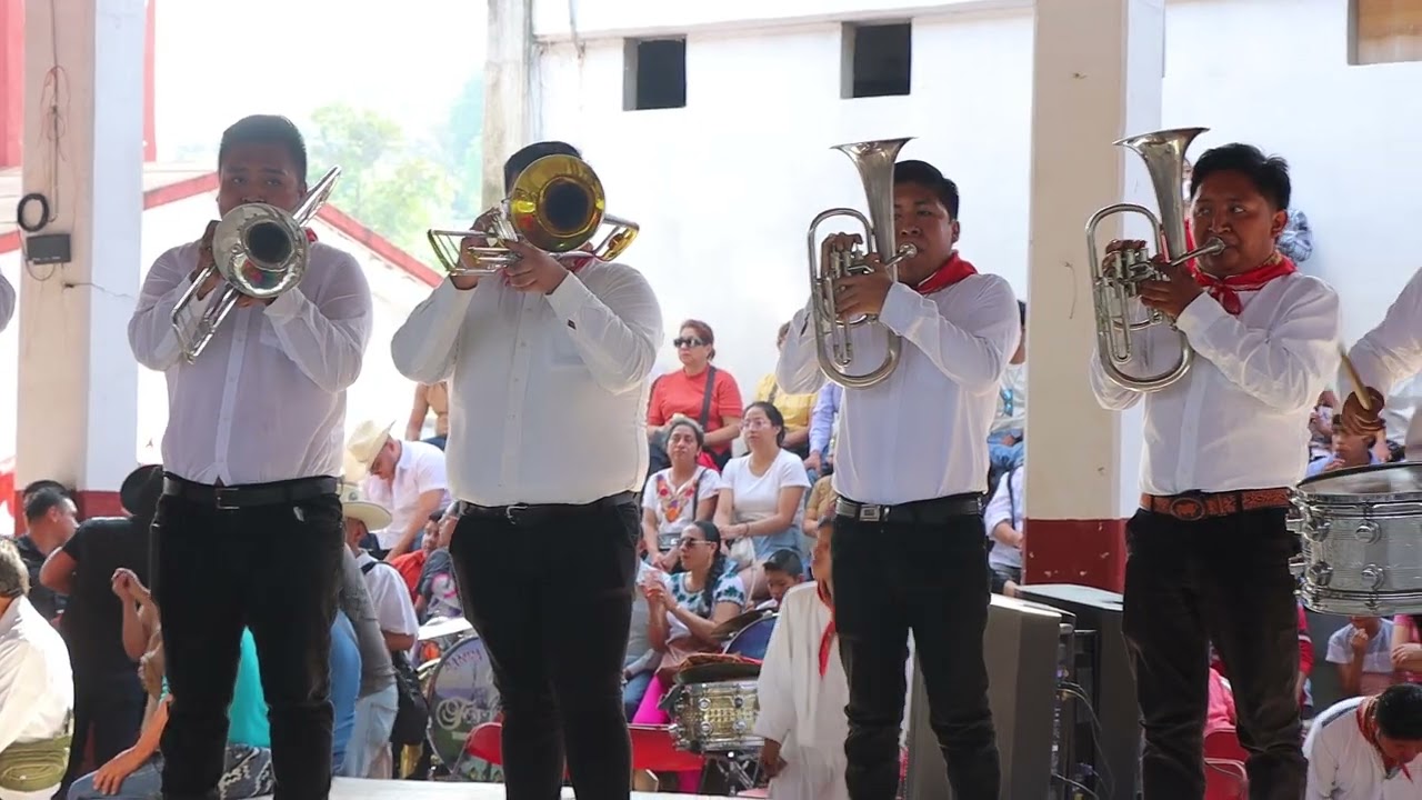 SEGUNDO LUGAR Banda La Santisima en el concurso de bandas de Calnali Hidalgo | HUASTECA