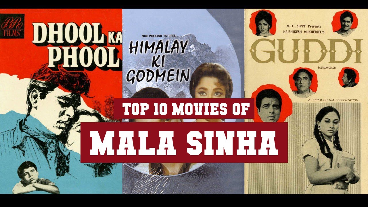 Mala Sinha Top 10 Movies | Best 10 Movie of Mala Sinha
