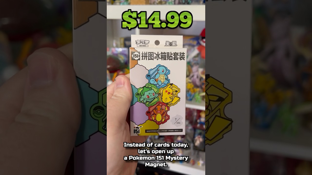 Pok&eacute;mon Mystery&hellip; Magnets? #pokemon