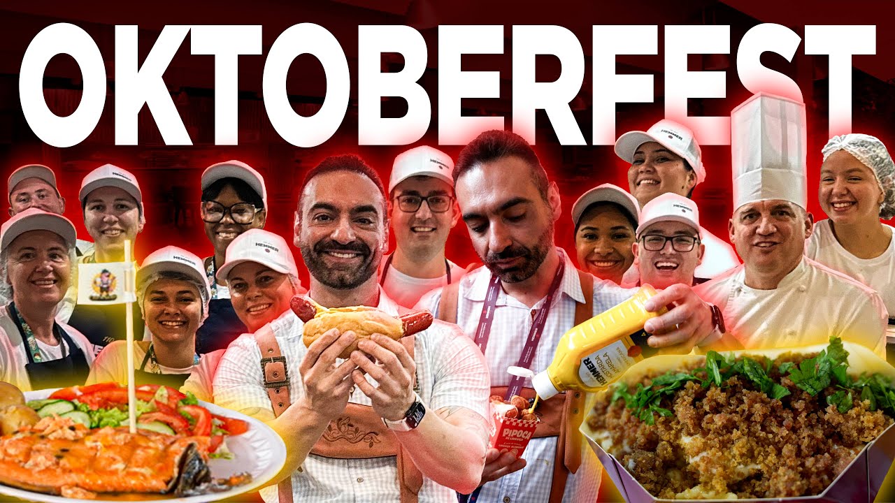 Campeonato de HOTDOG ALEM&Atilde;O na OKTOBERFEST! + Vlog da comilan&ccedil;a