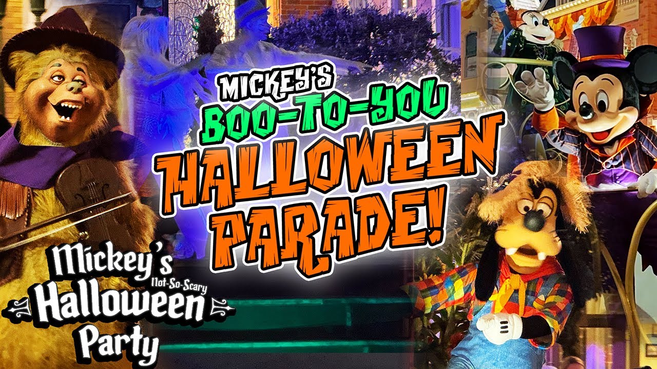 Mickey's Boo to You Halloween Parade 2024 - Halloween Party at Magic Kingdom