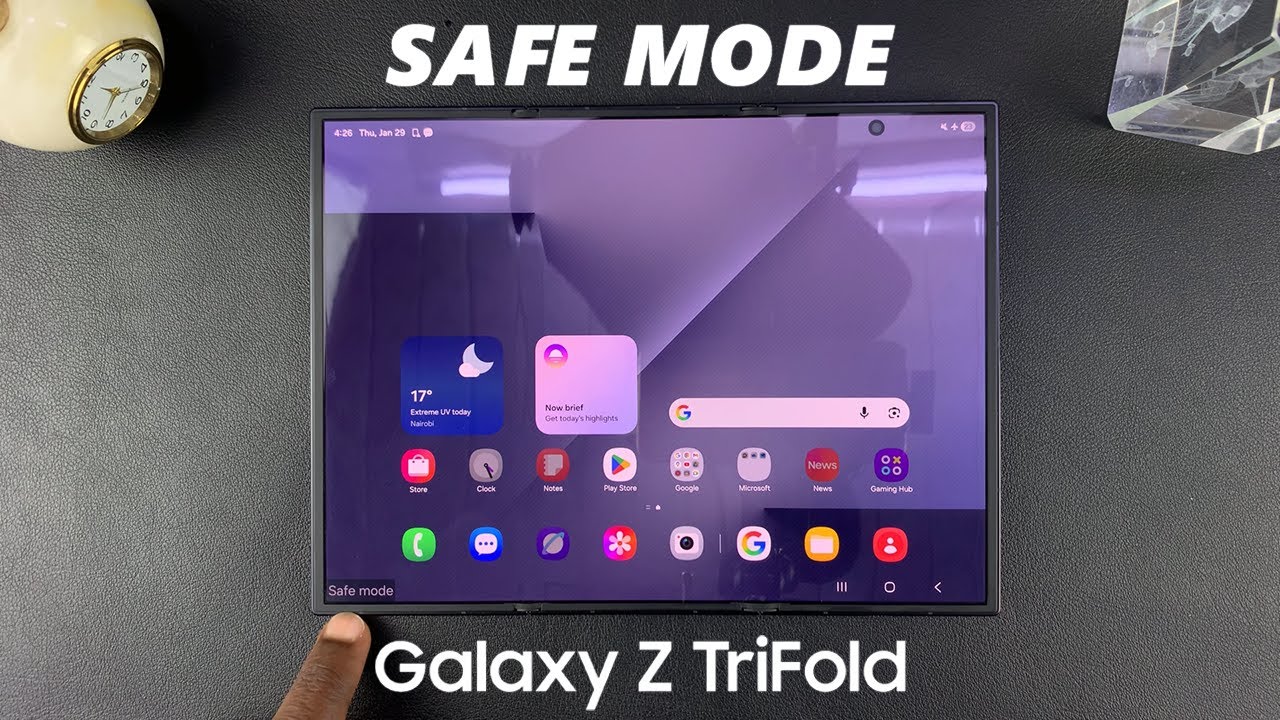 How To Enter / Exit Safe Mode On Samsung Galaxy Z TriFold