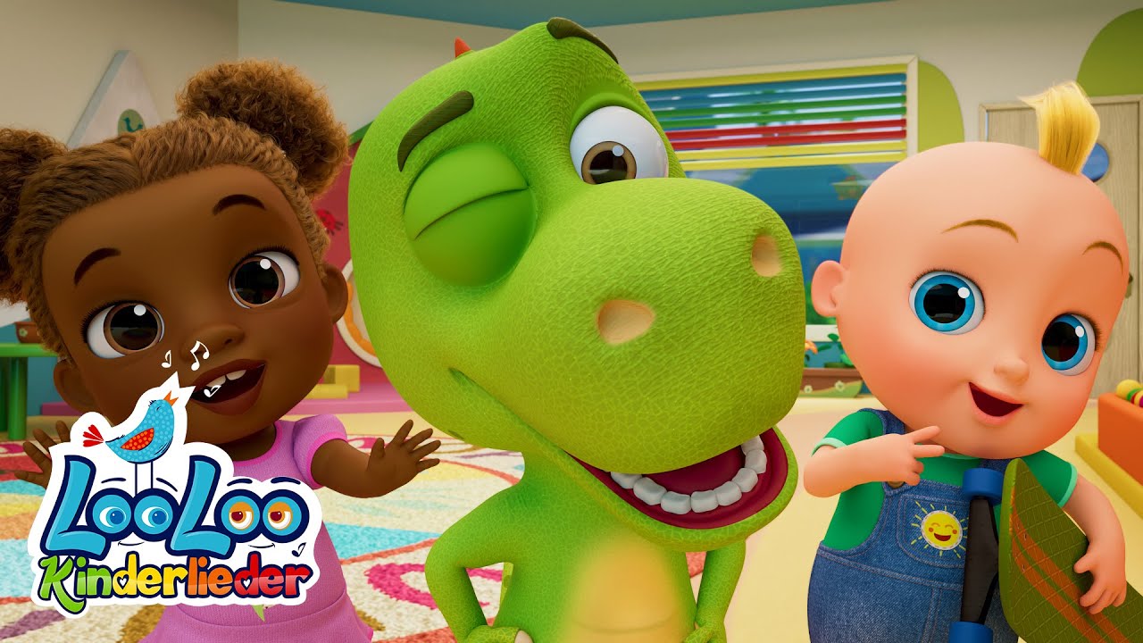 🦖Tanz mit Zigaloo -Singen, tanzen und bewegen - LooLoo Kinderlieder💫