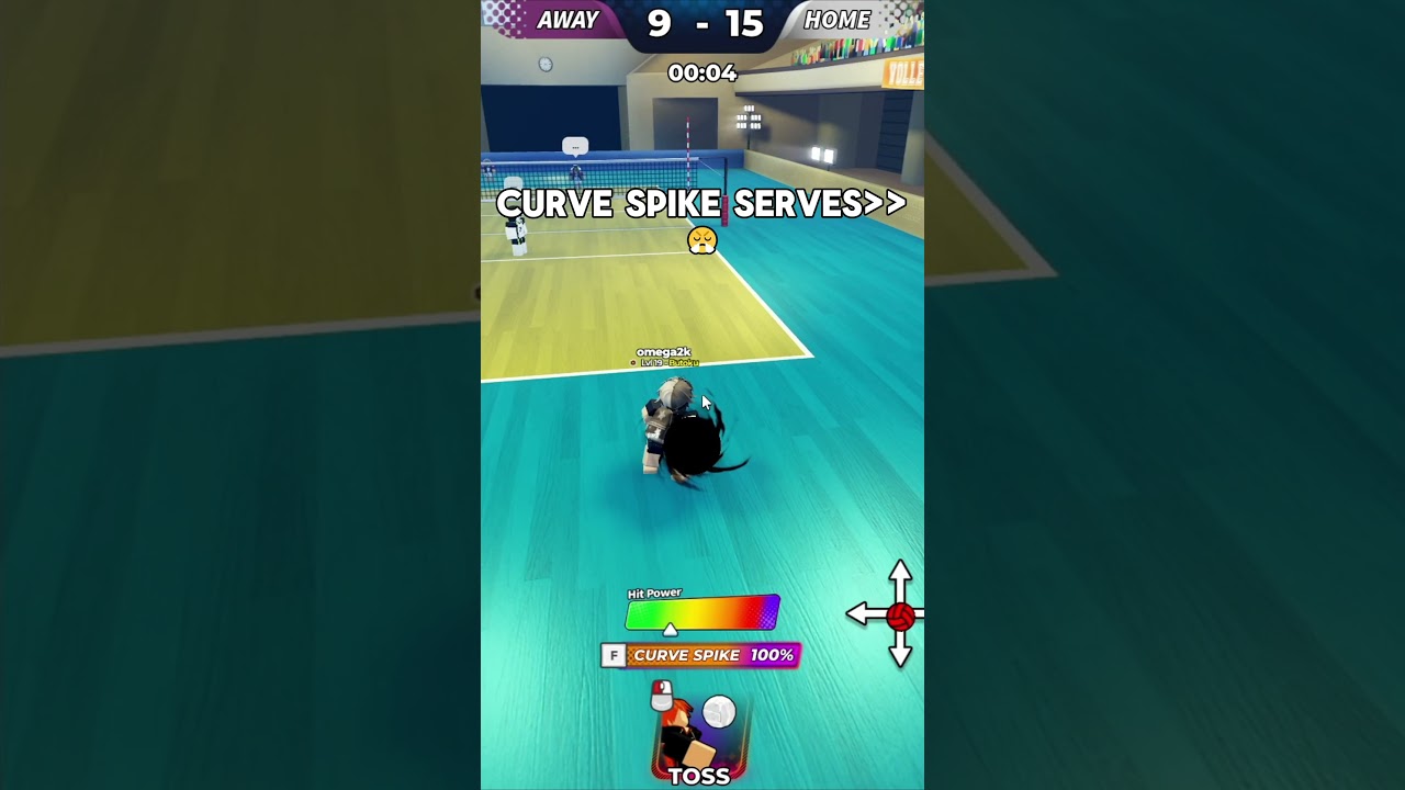 CURVE Spike Serves 😤😤[Volleyball Legends] 