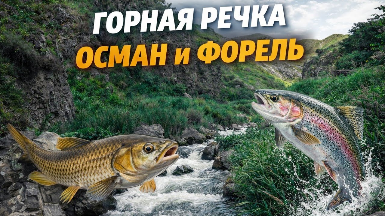 ДИКАЯ РЕЧКА В ГОРАХ