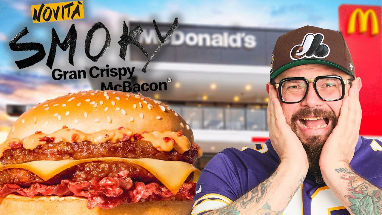 PROVO IL NUOVO CRISPY MCBACON SMOKY DI MCDONALD'S