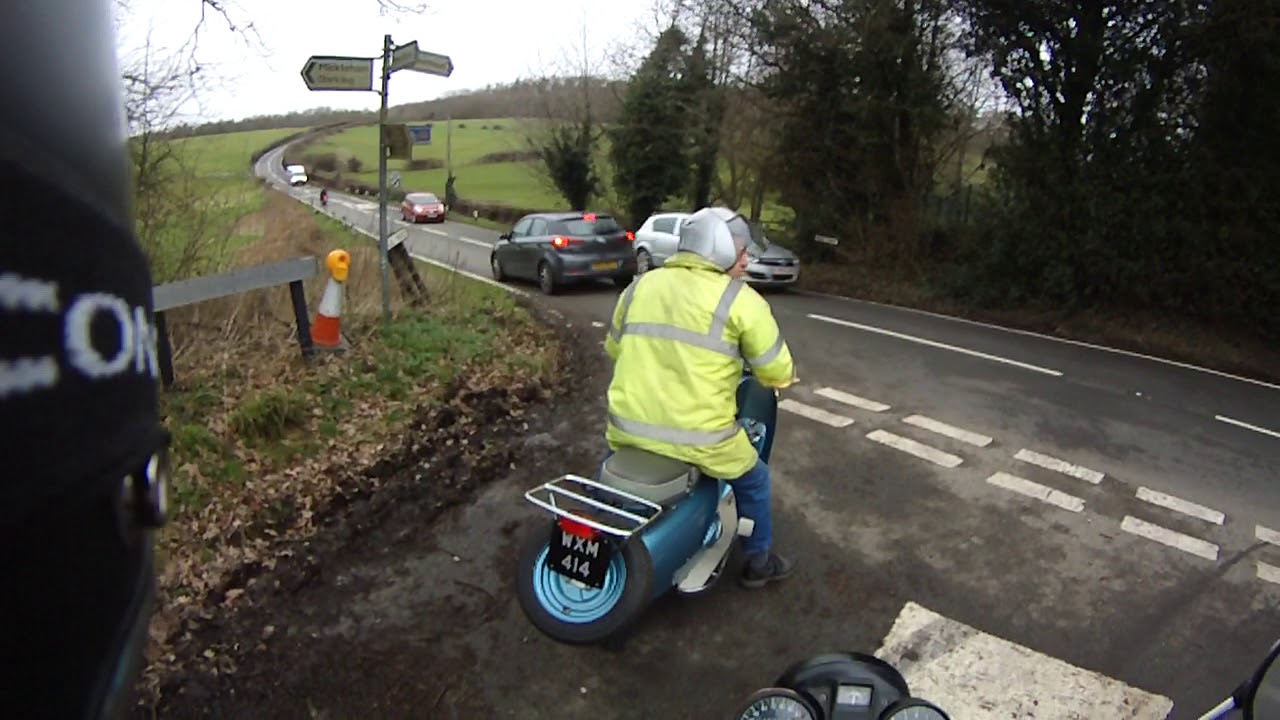 Ride back from Boxhill