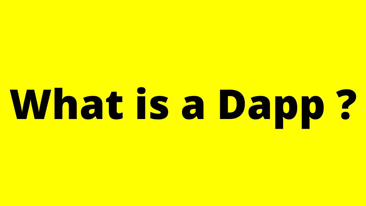 Crypto Exchanges | What is a Dapp