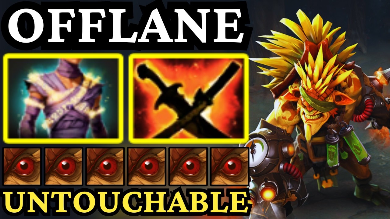 🔥 BRISTLEBACK Offlane Infinite Sustain Fight! NEW Patch 7.41a 🔥 Dota 2 Offlane
