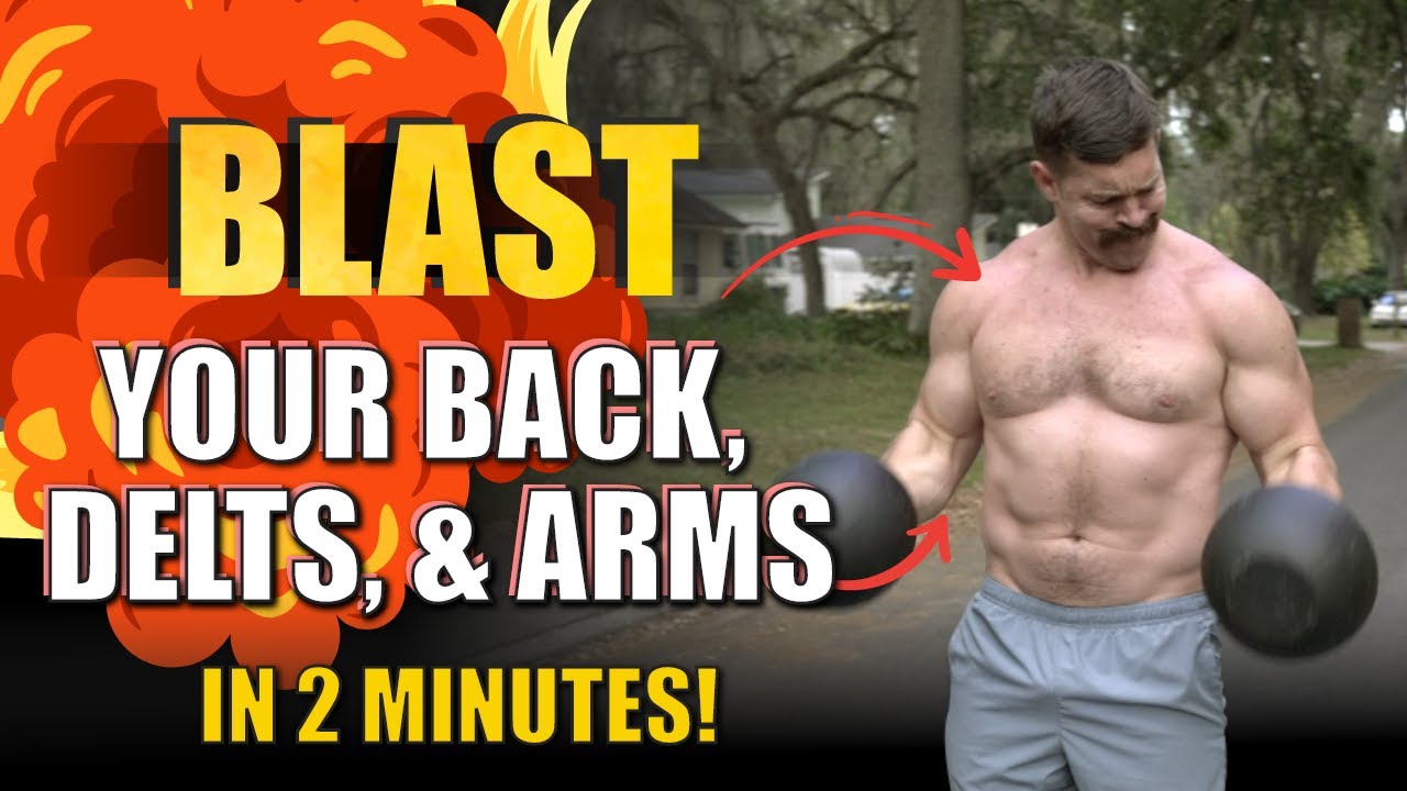 2 Minute Back, Shoulders, & Arm 