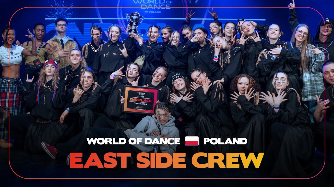 Команда ESDA East Side | 2-е место в командном дивизионе | World of Dance Krakow 2025 | #wodkrakow25