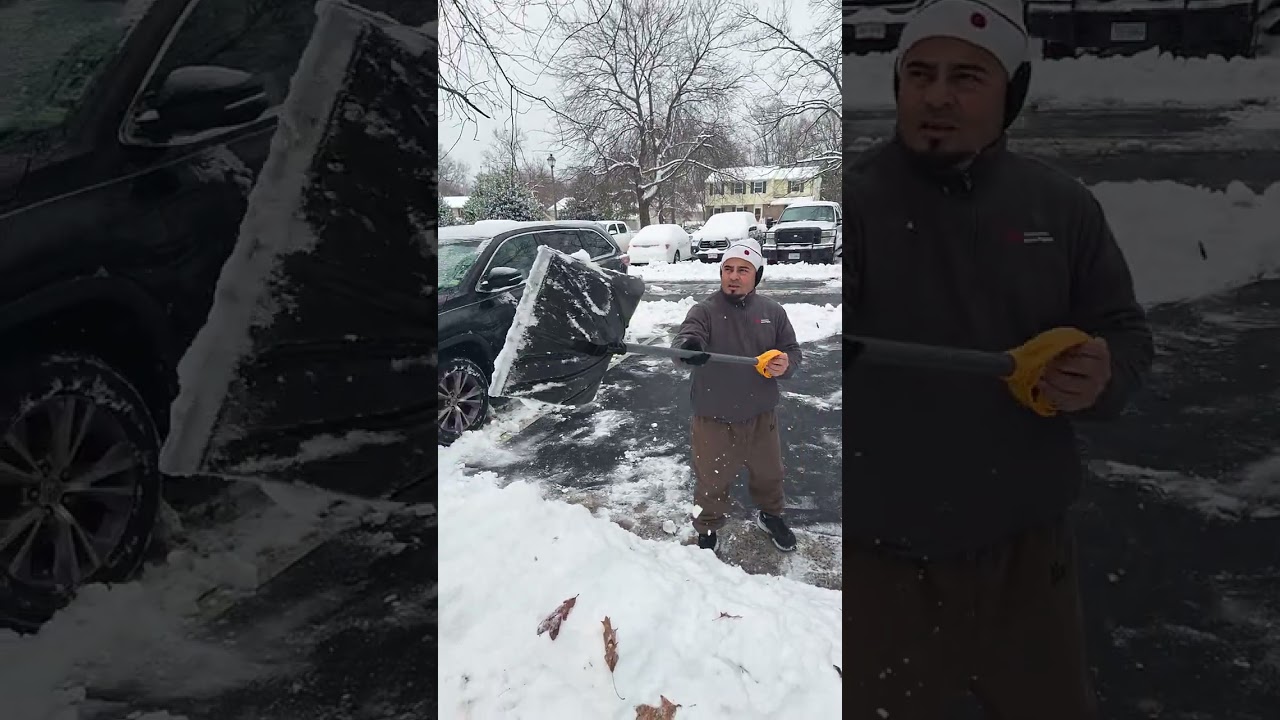despues de una buen nevada 😲