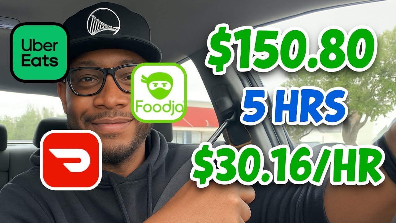 БОЛЕЕ 30 ДОЛЛАРОВ В ЧАС! С DOORDASH И UBER EATS