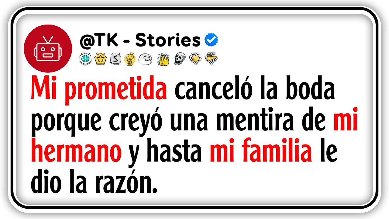 Mi prometida canceló la boda porque creyó una mentira de mi hermano y hasta mi familia le dio la...