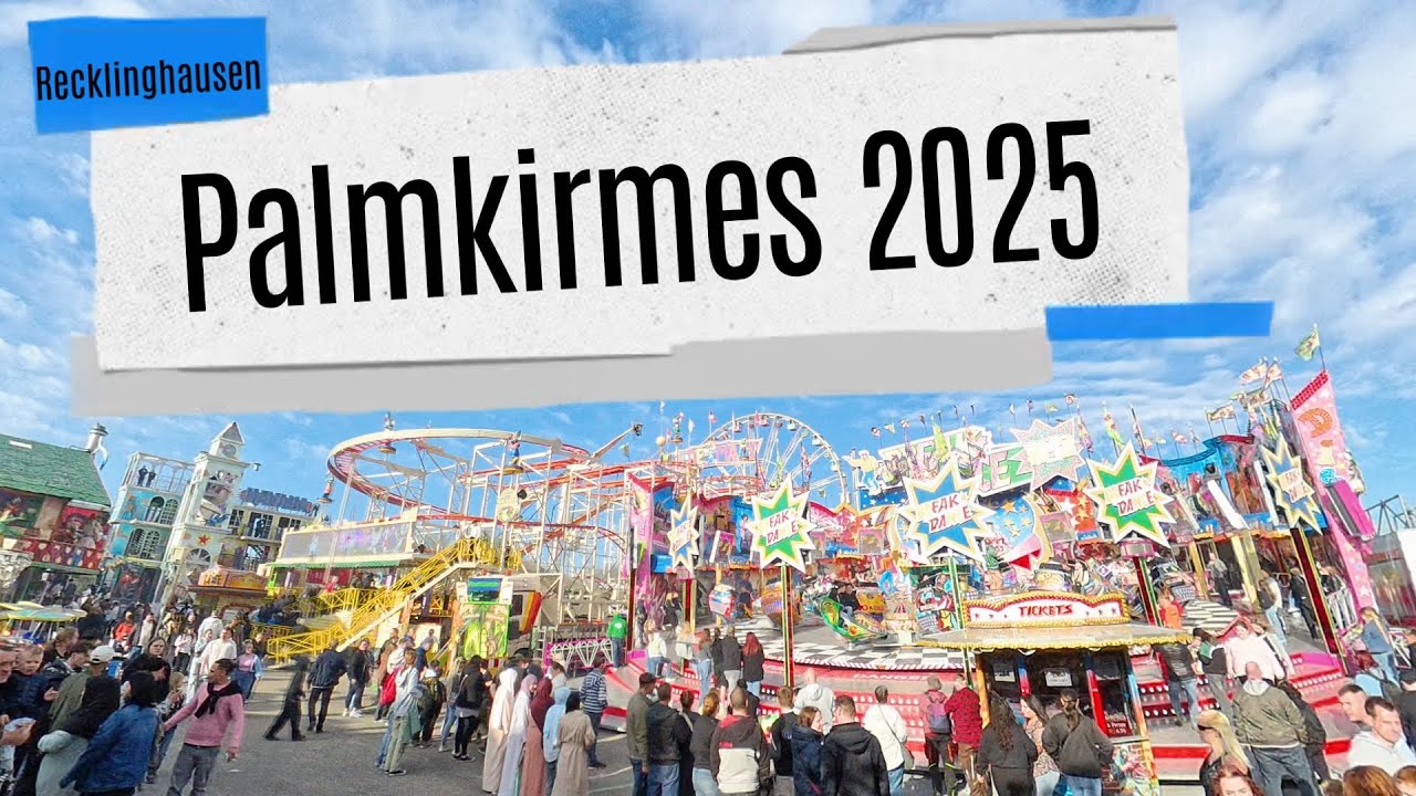 Palmkirmes Recklinghausen 2025 / Rundgang