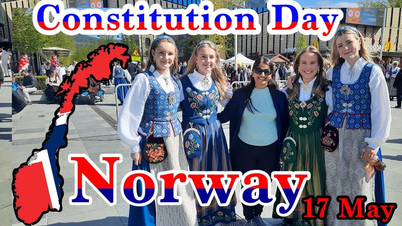 Norway's Constitution Day Parade 2025 | May 17 Norway's National Day |  Trondheim | Norway |