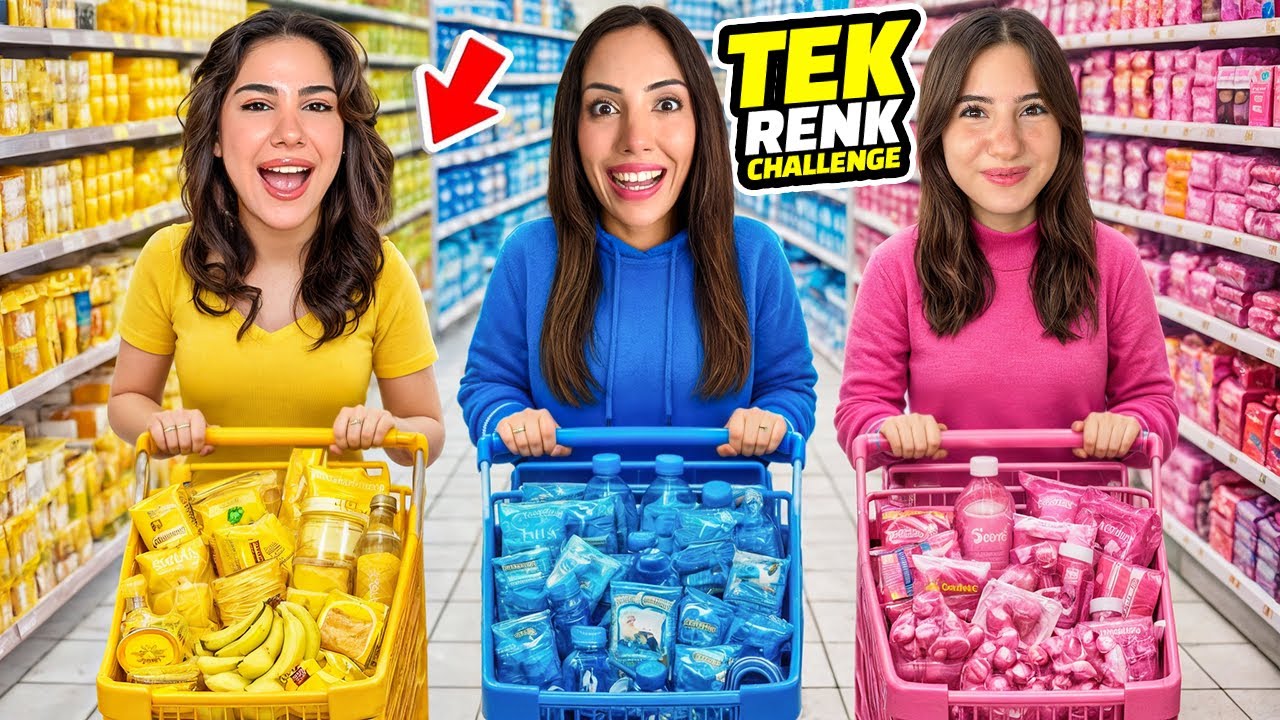 DEV SÜPERMARKETTE  ALIŞVERİŞ CHALLENGE?!!