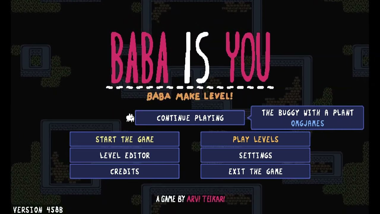 Updated Tutorial on how to make a Levelpack (Baba Is You)