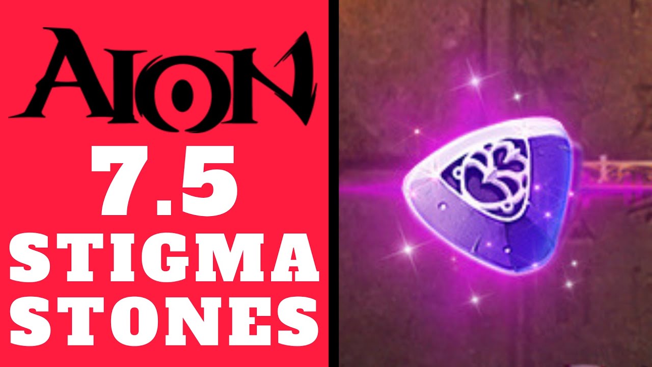 AION 7.5 &mdash; Как получить камни чар стигмы и стигмы в новом обновлении 7.5 (Aion MMORPG 2020)
